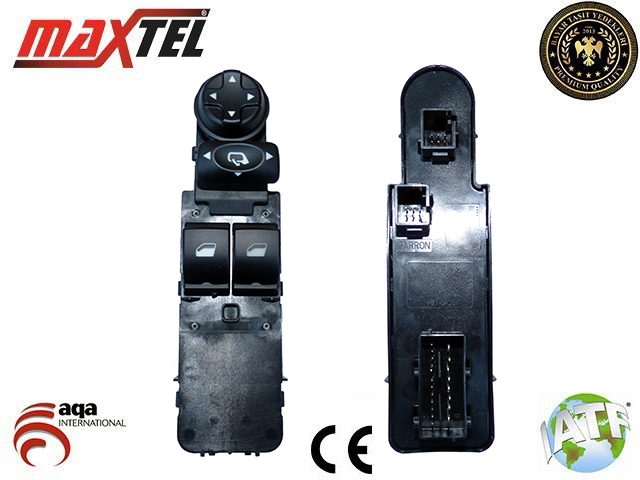 MAXTEL 18213039 Cam Kaldirma Anahtari Citroen Ds4-Rcz Ayna Katlamali