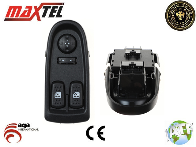 ZSW1693 Cam Acma Anahtari Ciftli Ayna Ayarli 14 Pin Iveco Daily 2006-2011