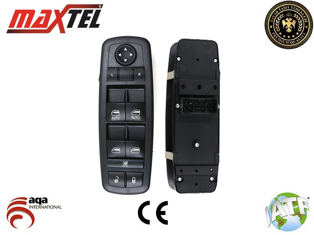 MAXTEL 18232235 Cam Kaldirma Anahtari Chrysler 300c 2012> Sol 11 Pin Ayna Katlamasiz