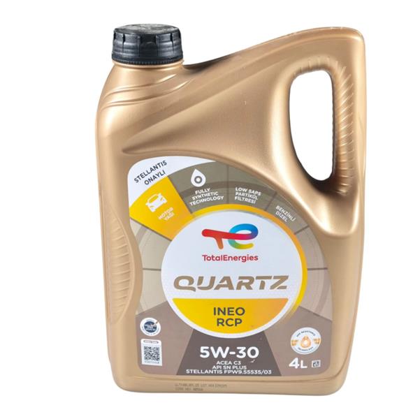 TOTAL 235459 Motor Yaği Total Quartz Ineo Rcp 5w30 3b 4 Litre 236137 Stellantis Onayli