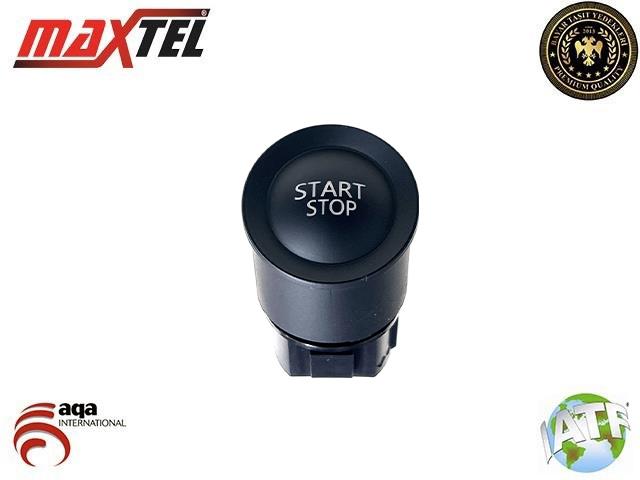 MAXTEL 16004959 Start Stop Düğmesi 4pin Renault Captur J5 13-15 Renault Espace V Jr 15- Renault Fluence 08- Fluence Iii Renault Kadjar Hl 15- Renault Koleos Hc 17- Renault Laguna Iii 07- Renault Meg