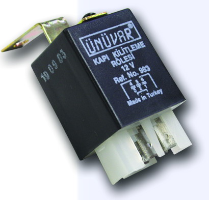 UNUVAR 0983-2 Merkezi Kilitleme Rölesi R9-R11-R19-R21 85-00