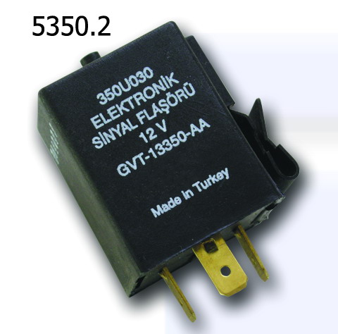 UNUVAR 5350-2 Elektronik Sinyal Flaşörü 12v Transit Em 93-01