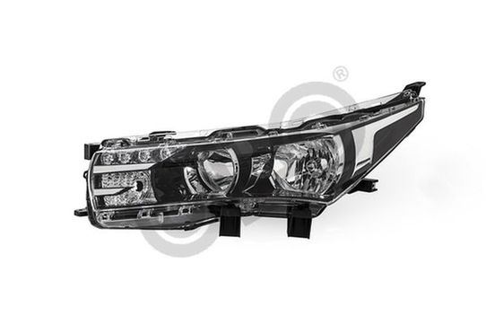 ULO 2015001 Ön Far Sol Toyota Corolla 1.4l 1ndtv Nde180 13-16. 1.6l 1zr-Fe Zre181 13-16. 1.33l 1nr-Fe Nre180 13-16