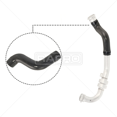 RAPRO 12537 Turbo Hortumu Metal Boru Hariç Renault Megane Iii 09> Fluence 09> 1.5 Dci 85-105 Hp