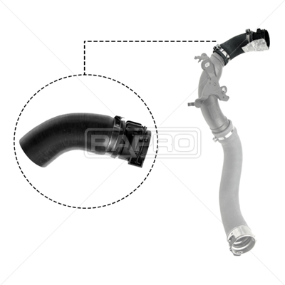 RAPRO 12625 Turbo Hortumu Küçük Nissan Qashqai Ii 1.2 Dig-T