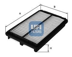 UFI-30.381.00 Hava Filtresi Civic 1.3 Hibrit 06/