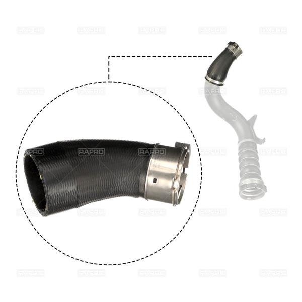 RAPRO 191064 Turbosarj Hortumu Sag Bmw B42 B46 B48 F52 F45 F48 F49 F39 . Mini F54 F56 F60 Ust