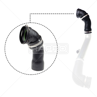 RAPRO 19344 Turbosarj Hortumu Sol Bmw M57 E60 E61 Ust