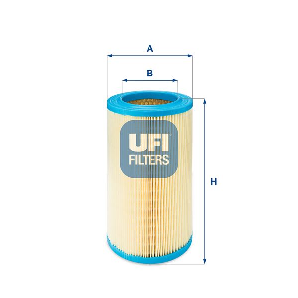 UFI 2763000 Hava Filtresi Fiat Bravo Ii 07>14 Lancia Delta Iii 07>14 1.4 Tjet 1.6d Mjet 2.0d Mjet