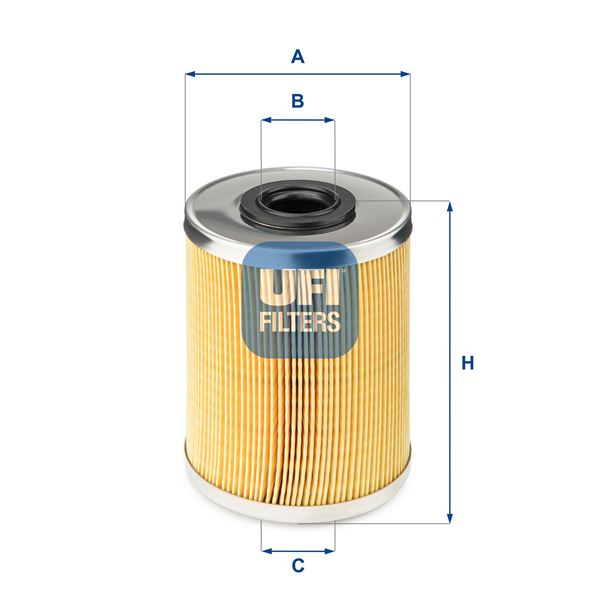 UFI 2668700 Yakit Filtresi Lgn Ii-Espace Iv-Mgn Ii-Kng 1.9 Dci-Master Ii-Movano 2.8 Dti-Carisma-Primera