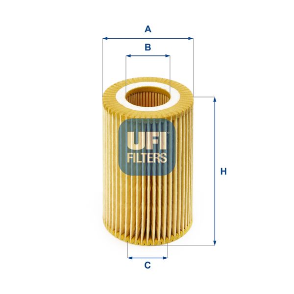 UFI 2507400 Yağ Filtresi Civic 05> Accord 08> Crv 07> 2.2 İ-Dtec Dpf