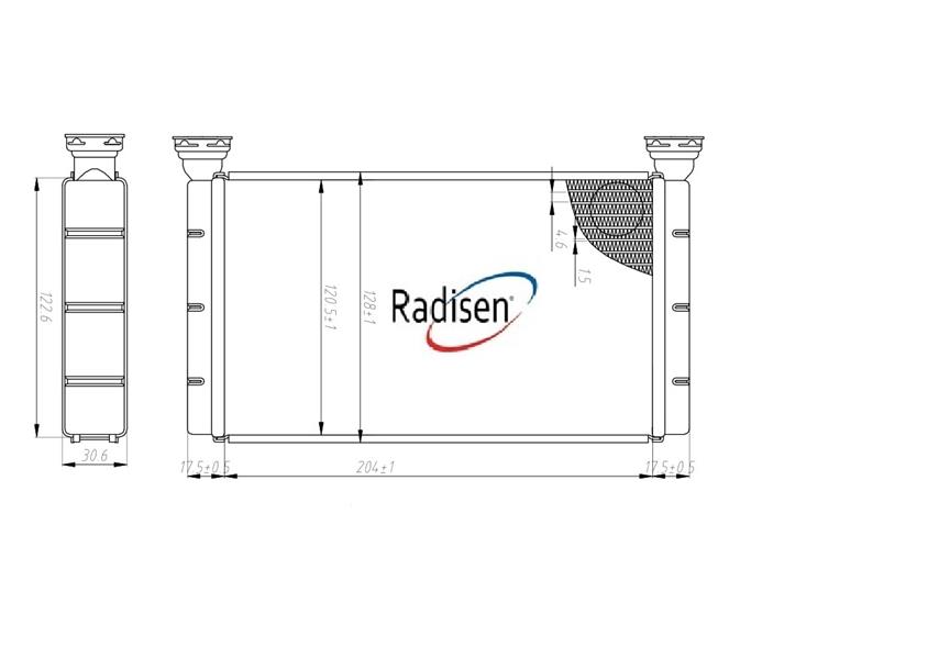 RADISEN RH 74258 Kalorifer Radyatörü Swift Ym