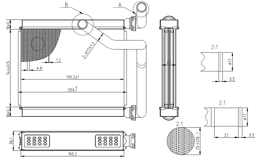 RADISEN RH 74681 Kalorifer Radyatörü Hi-Lux