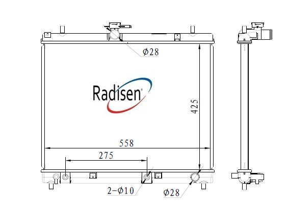 RADISEN RR 617402 Radyatör Terios 05- 1.5i 16v G Brazed 680x388x26 16400b1140-16400b1180-16400b1131-16400b1151-16400b1141-16400b1150-16400b1140-16400b1180-16400b1131