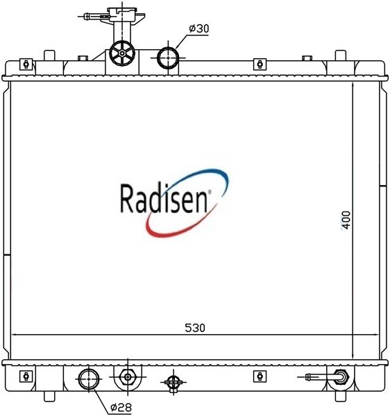 RADISEN RR 69402 Radyatör Swift Iv 10- 1.2i 16v G-1.3 Ddis D At Brazed 400x516x16 1770069l31-1770069l00-1770069l01-1770069l20-1770069l21-1770069l10-1770069l30-1770069l11-1770069l31