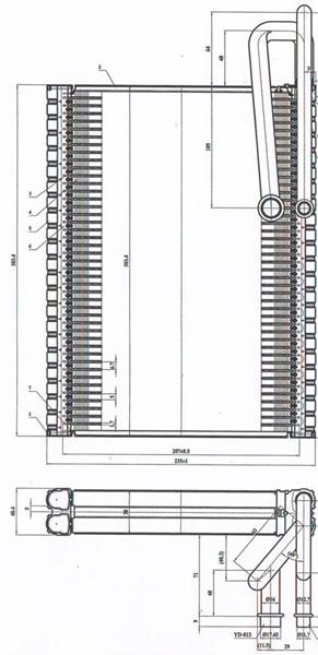 RADISEN RE 92323 Evaporator Fh Series 2006
