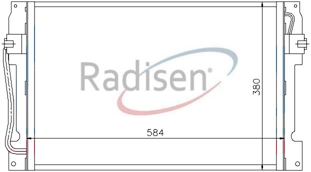 RADISEN RC 94182 Klima Radyatörü 850 C70 S70 Xc70