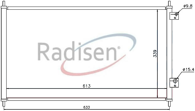RADISEN RC 94733 Klima Radyatörü Civic Vtec 01- 1.4i 16v-1.6i 16v-1.7i 16v Brazed 648x351x16 80100s87a10-80100s87a21-80100s87a00-80110s6a901-80110s5at01-80110s5a003-80110s6dg01-80110s87a10