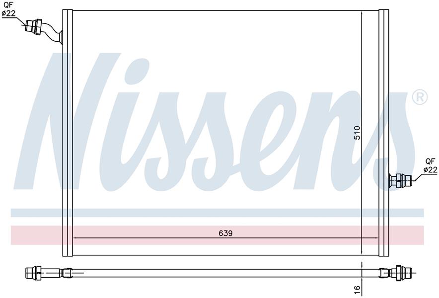 RADISEN RR 606497 Ilave Su Radyatoru Mercedes C257 W213 C238 W222 C217 N293 W447