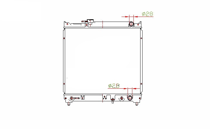 RADISEN RR 64155 Radyatör Vitara 91- 1.6i-2.0 5 Kapi At Brazed 425x488x26 1770056b00-1770056b02-1770056b11-1770056b10-1770056b12-1770056b30-1770085c10-1770056b20-1770056b01