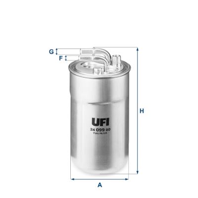 UFI 2409900 Yakit Filtresi Opel Corsa D 06>14 Corsa E 14>19 1.3 B13dtc B13dte Z13dtj A13dtc