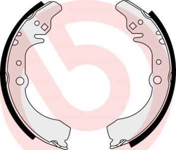 BREMBO S16512 Fren Pabucu Daihatsu Gran Move G3 10/96-> / Piaggio Porter Van 12/92->