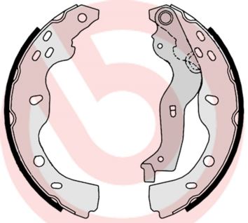 BREMBO S23532 Fren Pabucu Fiat Sedici 189 06/06-10/14 / Suzuki Sx4 Ey. Gy 06/06-> / Suzuki Sx4 Saloon Gy. Rw 10/07->