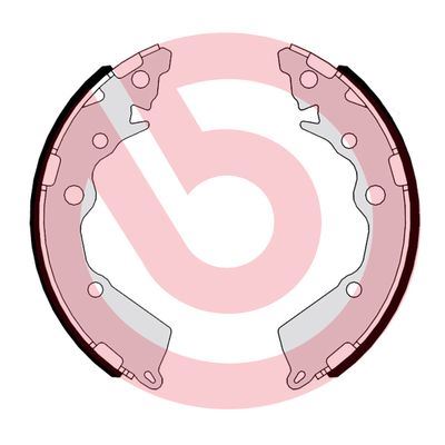 BREMBO S30542 Fren Pabucu Kia Picanto Ii Ta 05/11-04/18 / Kia Picanto Iii Ja 03/17->
