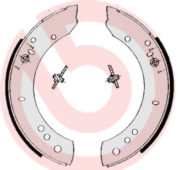 BREMBO S44502 Fren Pabucu Land Rover 110/127 Ldh 09/83-12/90 / Land Rover 90 I Ldv 01/84-08/90 / Land Rover De Fender Cabrio L316 08/90-02/16 / Land Rover Defender Pick Up L316 01/94-10/17 / Land Rover Defen