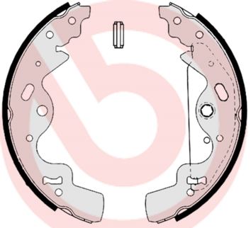 BREMBO S44506 Fren Pabucu Land Rover Freelander I L314 02/98-10/06 / Land Rover Freelander I Soft Top L314 02/ 98-10/06