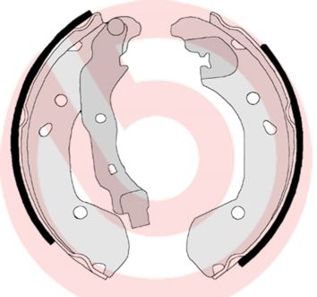 BREMBO S56510 Fren Pabucu Lada Vesta Gfl 11/15-> / Nissan Micra C C Iii K12 08/05-06/10 / Nissan Micra Iii K 12 03/02-09/11 / Nissan Note E11. Ne11 01/05-08/13 / Nissan Note E12 09/12-> / Nissan Terrano