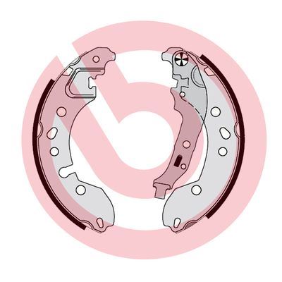 BREMBO S68548 Fren Pabucu Renault Logan Express Us 04/07-> / Renault Logan I Ls 09/04-> / Renault Logan I Es Tate Ks 04/07-> / Renault Sandero/Stepway I Bs 11/07-> / Renault Thalia I Lb 02/98-> / Rena