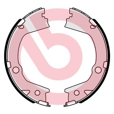 BREMBO S77001 Fren Pabucu Ssangyong Actyon Sports I Qj 11/05-> / Ssangyong Actyon Sports Ii 01/12-> / Ssangyong Korando Ck 07/10-> / Ssangyong Korando Van 07/10->