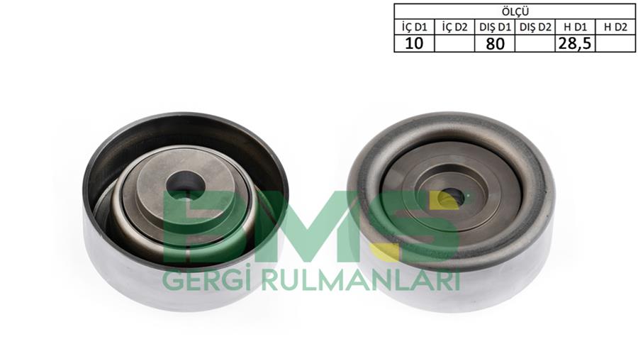 BMS 477 Alternatör Gergi Kütük Makarasi Mitsubishi L200 2.5l 4d56t Di-D Cr 4x2 4x4 Ka4t Kb4t 07-14