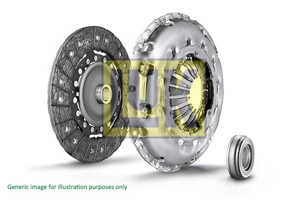 LUK 623384300 Debriyaj Seti Astra L-Corsa F-Combo E-Crossland-Grandland-Mokka-P208-P301-P308-P2008-P5008 Partner-B Erlingo-Rifter-C-Elysee-C3-C4-C5-Ds3-Ds7 1.2 Thp-Puretech-Xht 1.5 Bluehdi Mekanik