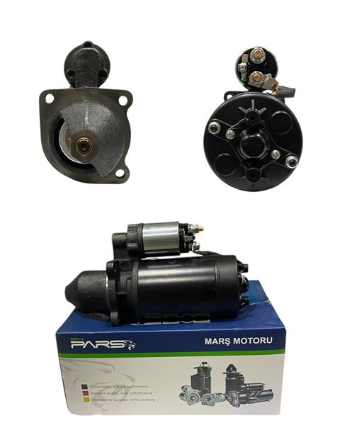 PARS PRS-STR8021 Mars Motoru 24v 9 Dis 4.0 Kw Bosch Tipi Mercedes 2521-2524 Fiat Allis Biçerdöver