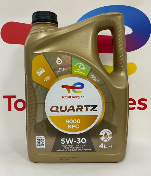 TOTAL 221247 Motor Yaği Total Quartz 9000 Nfc 5w30 3b 4l