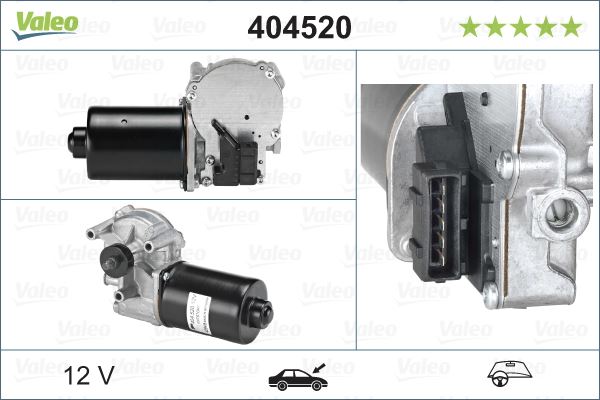 VALEO 404520 Silecek Motoru Ön Ford Transit 01> Mondeo 93>