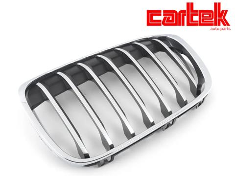 CARTEK TPBMWSM97 Panjur Full Krom/Siyah Set Bmw X1 F48 Basis 15>