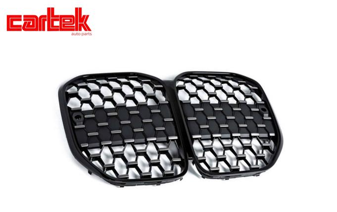 CARTEK TPBMW612 Panjur Kamera Deliksiz Krom Siyah Diamond Bmw G22 22>