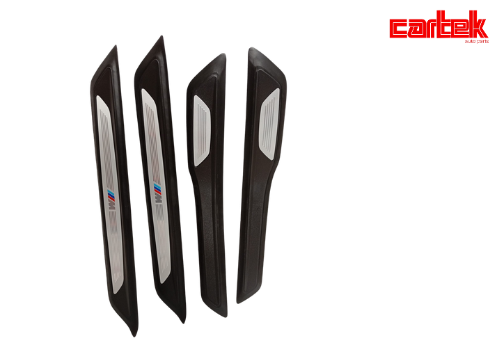 CARTEK TPBMWALM49 Kapı Eşik Bakaliti F30 Set Siyah M3 Logolu 2010-16