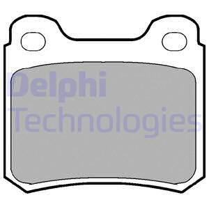 DELPHI LP915 Fren Balatasi Arka Mercedes 190-200-230-250-260-300-C180-C200-C220-C250-C280-C36-E200-E220-E250-E280 -E300 1984 > 08/2002