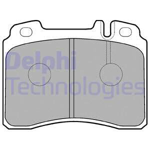 DELPHI LP929 Fren Balatasi Ön Mercedes 400-E280-E320-E420-E500-Sl280-Sl320-Sl500-Sl600 09/1989> 09/1999