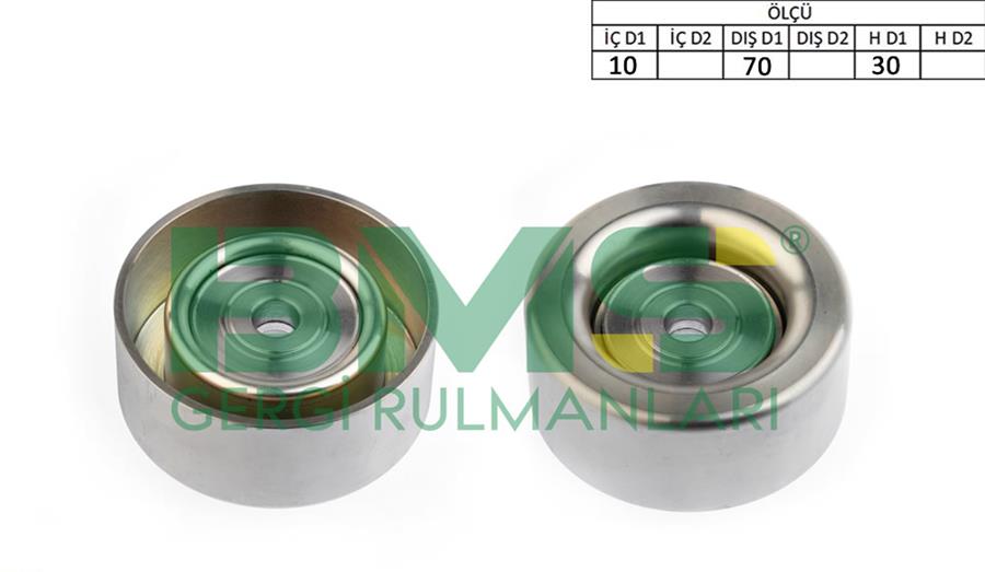 BMS 505 Alternatör Gergi Rulmani Peugeot P4008-Citroen C4 Aircross-Mitsubishi Lancer 2.0 12 >