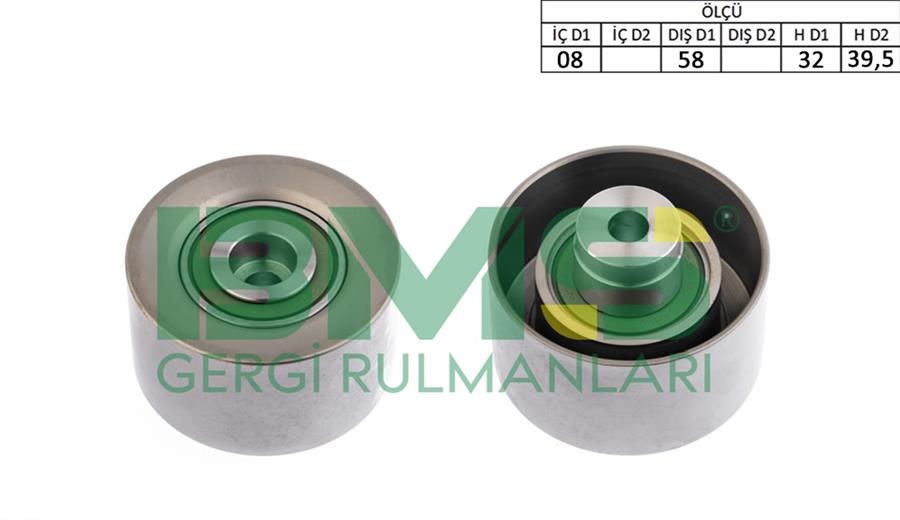 BMS 564 Eksantrik Gergi Rulmani Partner-206-307-Berlingo-C3-Xsara 1.6-1.6 16v 00- P106-Saxo 1.6 96-