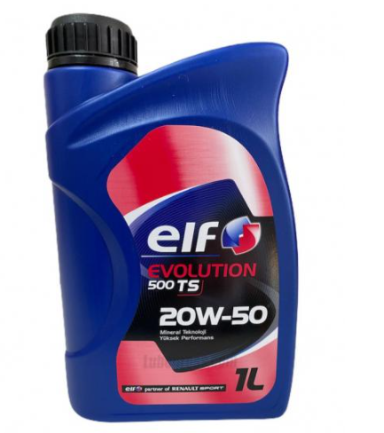 ELF 221285 Motor Yaği Evol. 500 Ts 20w50 12b 1 Litre Elf 1tr