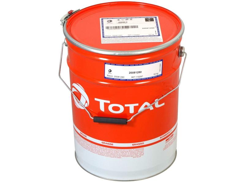 TOTAL 166907 Kaucuklu Gres 16kp 16kg Luf Ro
