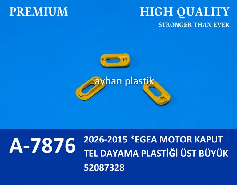 AYHAN A7876 Kaput Dayama Üst Klipsi Fiat Egea 15>21