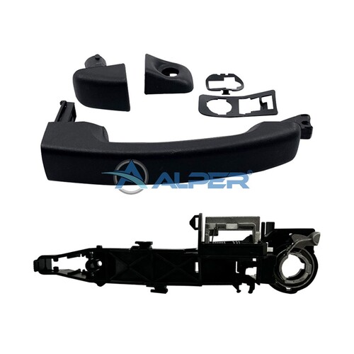 ALPER 332152 Kapi Diş Açma Kolu Diş Açma Kolu İç Mekanizmasi Set Ön Sol - Sürgülü Kapi Sağ